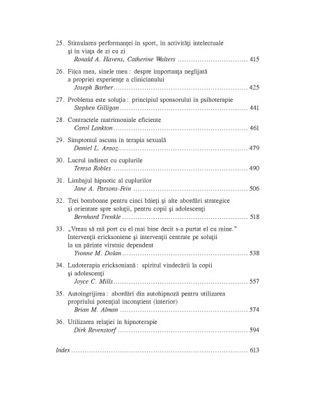 Manual de psihoterapie ericksoniană